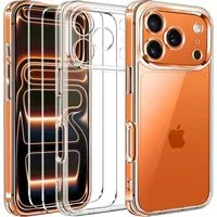 MSM Handyhülle Hülle + 2X Schutzglas für iPhone 17 Pro / 17 Pro Max Panzerfolie KLAR