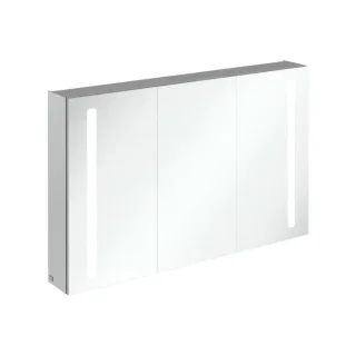 Villeroy & Boch My View 14+ Spiegelschrank A4331200 120 x 75 x 17,3 cm, LED Beleuchtung, 3 Türen