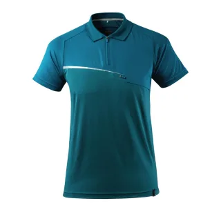 MASCOT Polo-Shirt mit Brusttasche ADVANCED Dunkelpetroleum 3XL - 17283-945-44-3XL