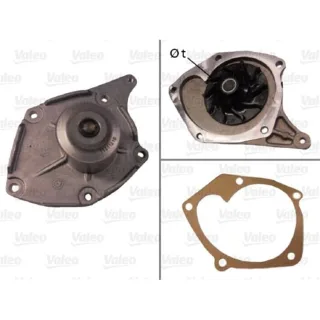 Valeo Wasserpumpe + Dichtung Dacia Nissan Renault Suzuki 1,5 506863