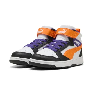PUMA Sneaker "REBOUND V6 MID AC+ PS" mit leicht profilierter Gummilaufsohle, mit Klettverschluss