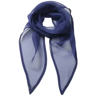 Premier Damen Chiffon-Schal / Chiffon-Halstuch (Marineblau)