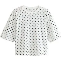 Next T-Shirt Relaxed Fit T-Shirt mit ellbogenlangen Ärmeln (1-tlg)