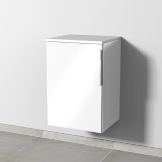 Sanipa 3way Unterschrank mit 1 Tür, Weiß-Glanz, UF14078 UF14078