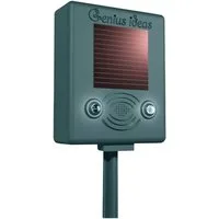 Lemodo Ultraschall-Tierabwehr Solar-Vogelschreck mit Abwehr, Tiervertreiber, Vogelabwehr, 1-tlg., gegen Vögel, mit Solarpanel und Akku