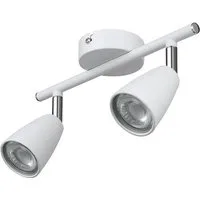 IMPTS LED Deckenspots Deckenleuchte Spotleuchte Deckenstrahler, Nicht Dimmbar, LED wechselbar, Warmweiß, Schwenkbar LED Deckenlampe Deckenspot
