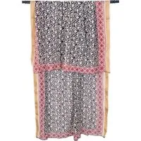Guru-Shop Sarong Leichter Pareo Schal, Sarong, handbedrucktes..