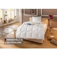 Hanse by RIBECO Daunenbettdecke Lina, Füllung: 90% Daunen & 10% Federn, Bezug: 100% Baumwolle, Hochwertiges Naturprodukt!
