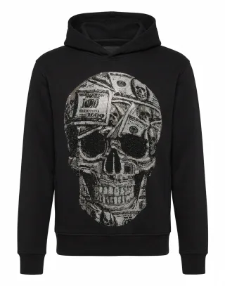 Kapuzen-Sweatshirt Skull