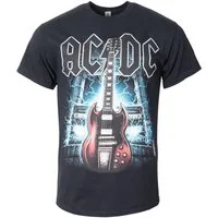 AC/DC T-Shirt Voltage Guitar Schwarz
