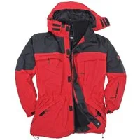 marc & mark 3-in-1-Funktionsjacke 3in1 Jacke Davos von Marc&Mark in Übergröße bis 10XL rot