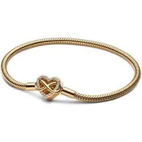 Pandora Armband Schlangenarmband für Damen Unendlichkeit, IP Gold von PANDORA