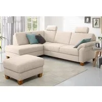 Home affaire Ecksofa Borkum L-Form, B: 249 cm - OTTO. Verlässliche Qualität., optional Bettfunktion, Federkern