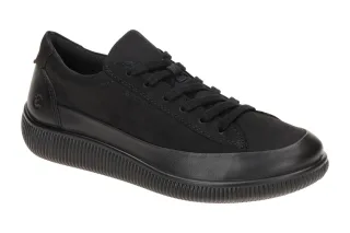 Ecco 22028351052 Soft Zero Damen Sneaker Schwarz wasserdicht atmungsaktiv fle...