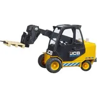 Bruder® Spielzeug-Radlader JCB Teletruk mit Palette (02512), Made in Europe