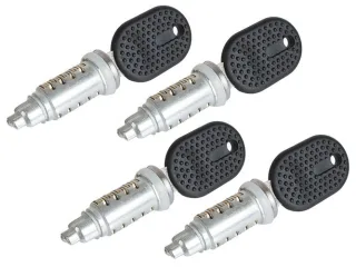 4x Türschloss LINKS RECHTS + 4x Schlüssel für Peugeot Boxer Jumper Fiat Ducato