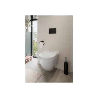 Duravit Starck 3 Compact Wand-Tiefspül-WC 2520090000 37x48,5cm, 4,5 l, Rimless, mit verdeckter Befestigung, weiß
