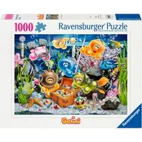 Ravensburger Puzzle Gelini im Unterwasserspaß, 1000 Puzzleteile, Made in Germany