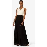 Kraimod Abendkleid im Zwei-Farben-Design