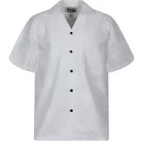 KY's Hawaiihemd "Palmshadow" Herren Kurzarm Baumwolle Kokosknöpfe Original Hawaii