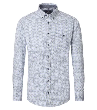 CASAMODA - Freizeithemd blau - Gr. - XL