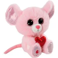 Nici Kuscheltier Glubschis, Maus Pinky Luv, 15 cm schlenkernd