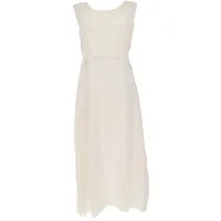 Guru-Shop Midikleid Boho Baumwollkleid, luftiges natürliches.. alternative Bekleidung