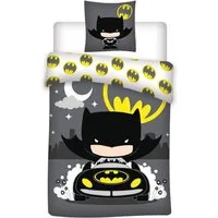 Batman Bettwäsche Bio-Bettwäsche 140x200 cm Hochwertig, weich & hautfreundlich