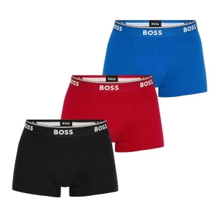 Boss - "Bodywear" Boxershorts für Herren (3er-Pack) (Rot/Schwarz/Blau)