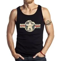 GASOLINE BANDIT® Tanktop Muskel-Shirt für Military US Army Fans: USAF Vintage