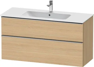 Duravit D-Neo Waschtischunterbau wandhängend Natur Eiche Matt 1210x462x625 mm - DE4364070300000 DE4364070300000