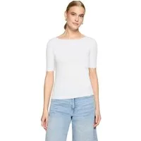 Zero Kurzarmshirt Damen mit U-Boot-Ausschnitt (1-tlg) Material