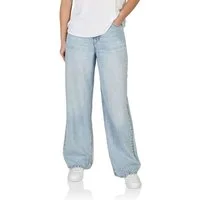 DENIMFY Relax-fit-Jeans Damen Jeanshose DFDana Wide Leg Fit Denimhose aus 100% Baumwolle