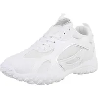 Ital-Design Damen Low-Top Freizeit Sneaker (88828397) Keilabsatz/Wedge Sneakers Low in Weiß