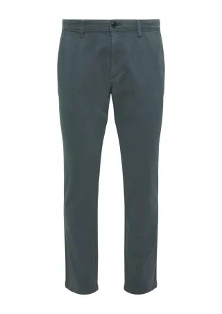 s.Oliver Red Label - Regular Fit: Strukturierte Chino aus Baumwollstretch grau - Gr. - 32