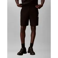 Calvin Klein Jeans Sweatshorts Regular Fit, Logo-Badge, Seitentaschen