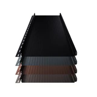 Stehfalz Terrano | Dach & Wand | 0,50 mm | Stahl | Miniwelle | 316 mm Breite | 35 µm Mattpolyester