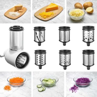 Original Zubehör KitchenAid SPAR-SET - Gemüseschneider 5KSMVSA +...
