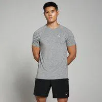 MP Herren Performance Kurzarm-T-Shirt – Chrom meliert - S