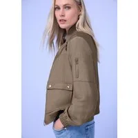 STREET ONE Cargojacke mit Stehkragen und Reißverschluss
