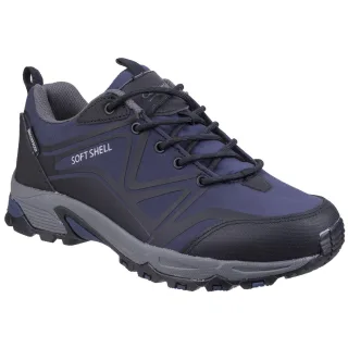 Cotswold Abbeydale Low Polyester Herren Wanderschuhe Blau/Schwarz/Grau