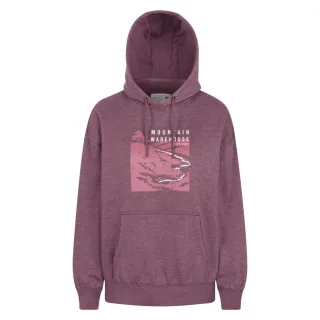 Mountain Warehouse - "Winding Trek" Kapuzenpullover für Damen, leger (Burgunderrot)