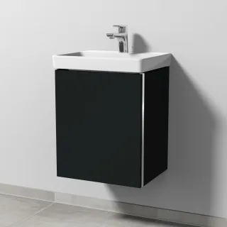 Sanipa 3way Waschtischunterbau zu Villeroy & Boch Avento Waschtisch mit 1 Tür, Vulkan-Matt BP6181V