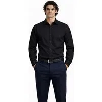 Megaman Businesshemd Herren Langarmhemd elegant und sportlich Premium