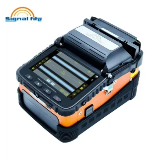 SIGNAL FIRE Original AI-6C Signal Fire Fiber Optic Fusion Splicer Automatic SM&MM Multi-Language Fast Heating Low Splice