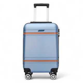 Hartschalenkoffer Blau Marineblau Kabinenkoffer Robustes ABS Leichtgewicht Reisegepäck Urlaubstasche