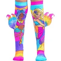 Heinrich Bauer Socken Barbie Meerjungfrauen Socken mit 3D-Flossen Bunt