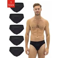 Barrio 13 Slip Herren Unterhosen aus Baumwolle (Packung, 5-St., 5er-Pack) Männer Unterwäsche mit elastischem Komfortbund