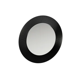 LAUFEN Spiegel Kartell · LAUFEN Ø 780 mm Maße Spiegelfläche: Ø 520 mm schwarz 3.8633.1.091.000.1 H3863310910001