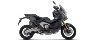 Sport Auspuff Arrow SHORT Race-Tech BLACK Honda X-ADV 750 Bj.2025-2026 EURO5+ eintragungsfrei/ABE